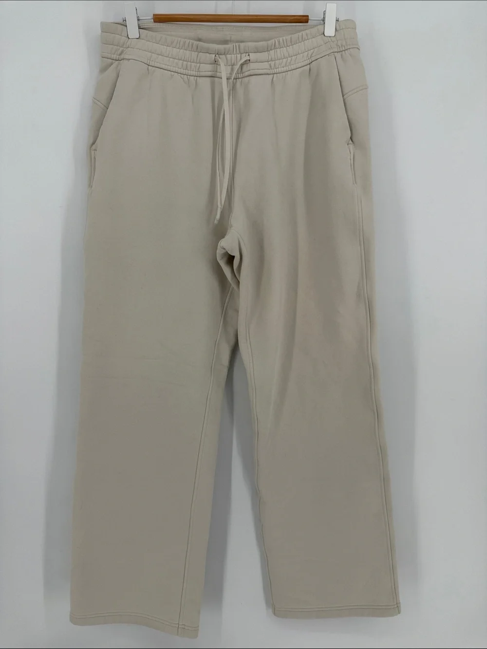 Lululemon Loungeful Straight Leg Pants White Opal Size 10